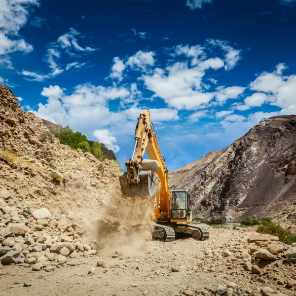 Road construction Road construction